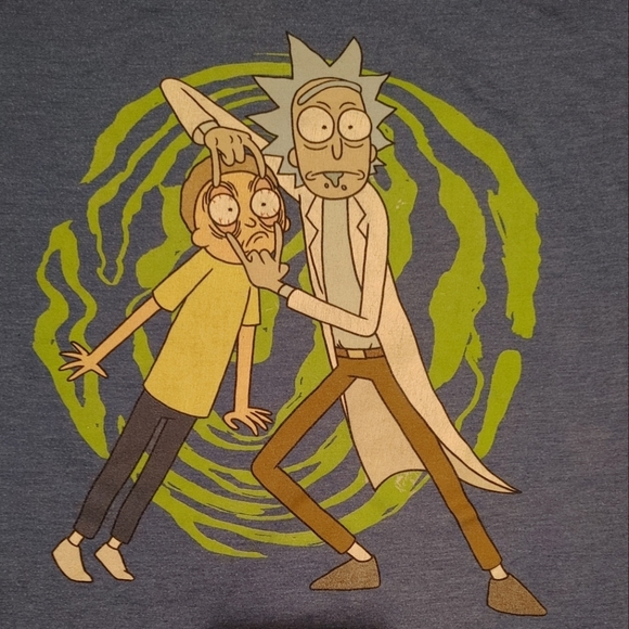 Rick & Morty shirt size medium comfortable graphic tee - Picture 4 of 4